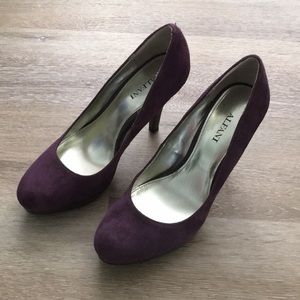 Alfani royal purple heels